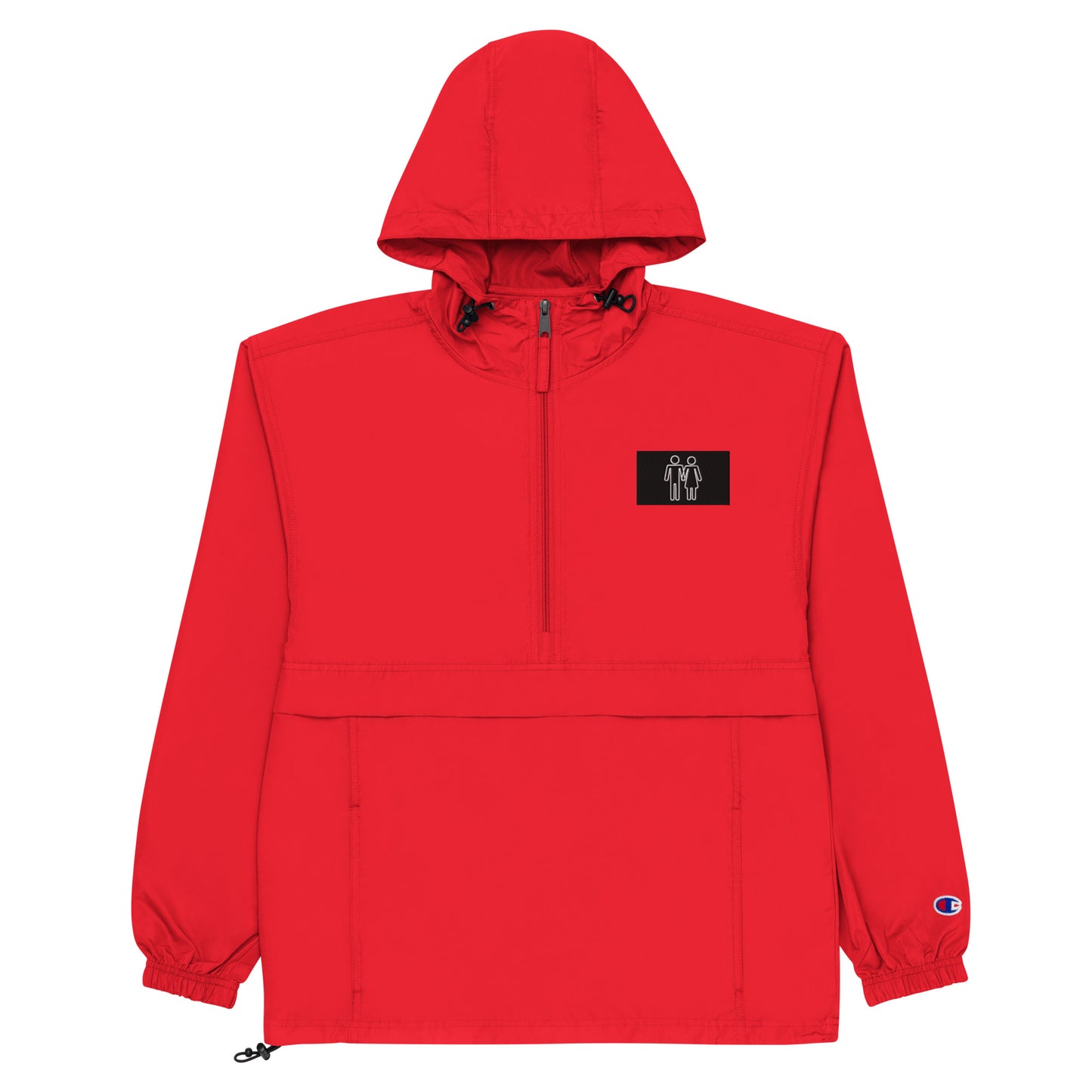 Embroidered Packable Jacket (Runs Small)