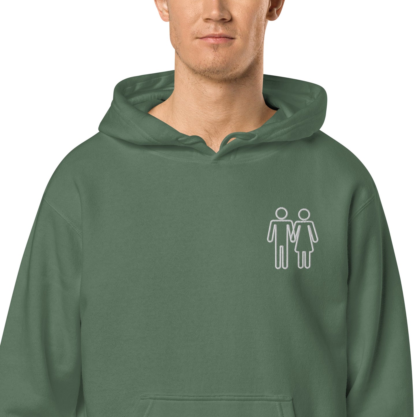 Unisex Man and Woman hoodie