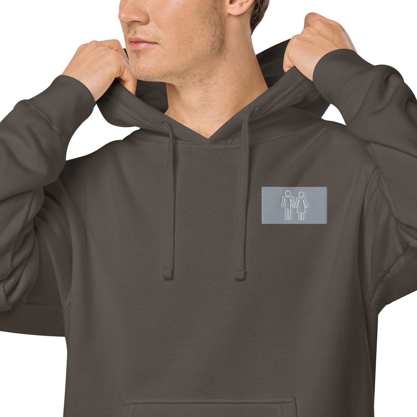 Gray Flag  Hoodie