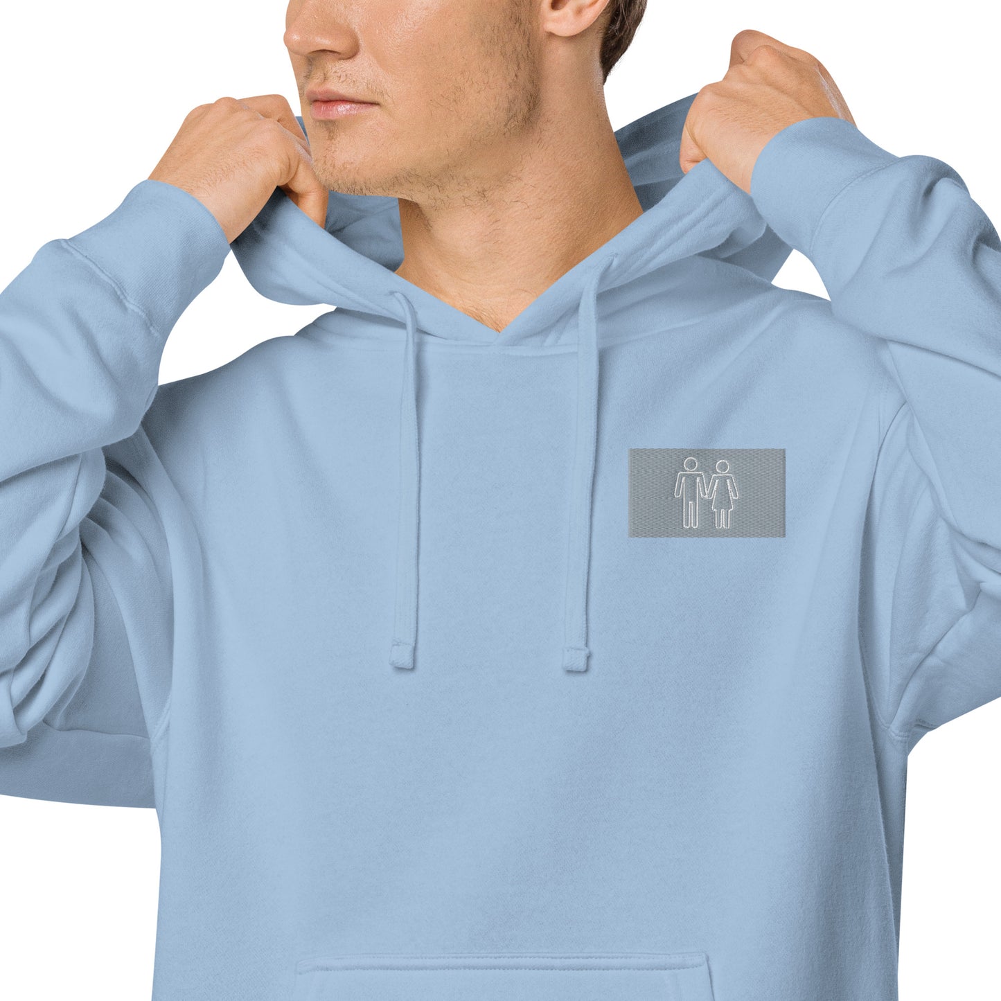 Gray Flag  Hoodie