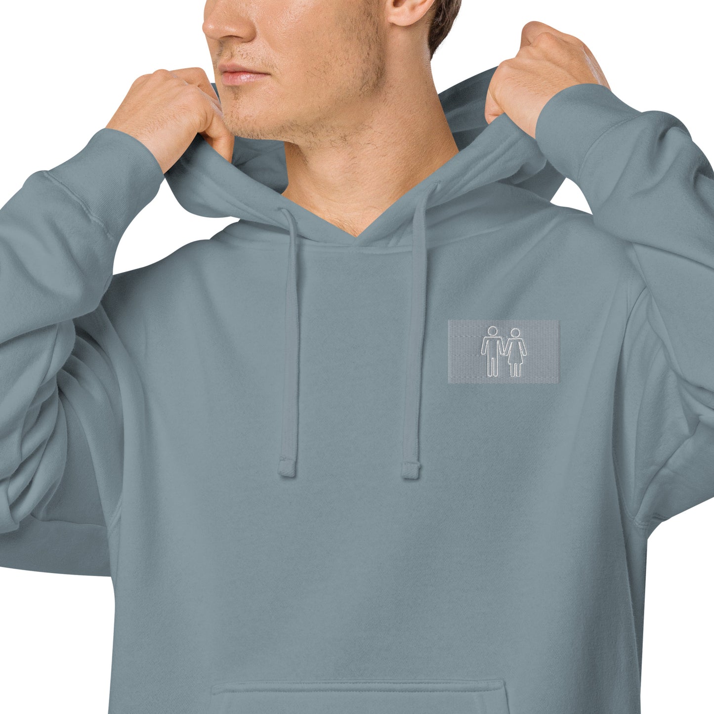 Gray Flag  Hoodie