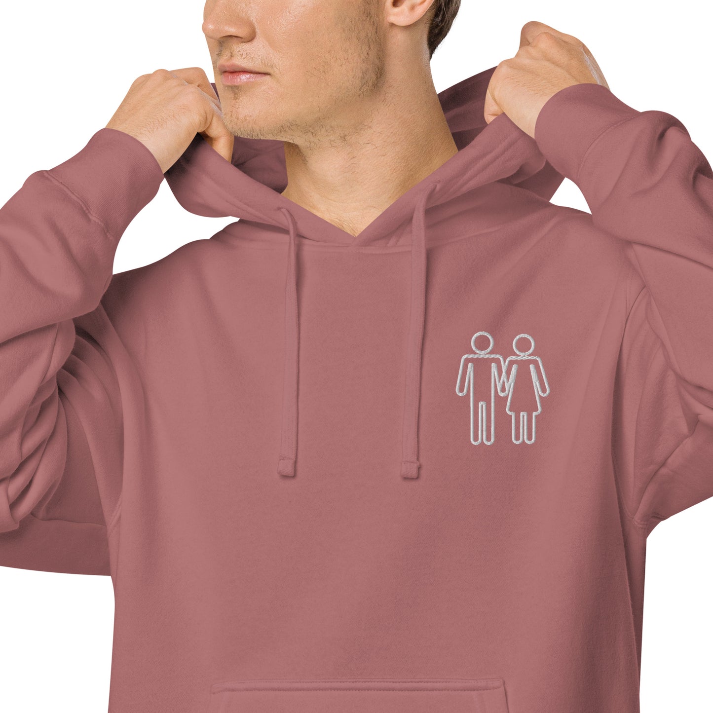 Unisex Man and Woman hoodie