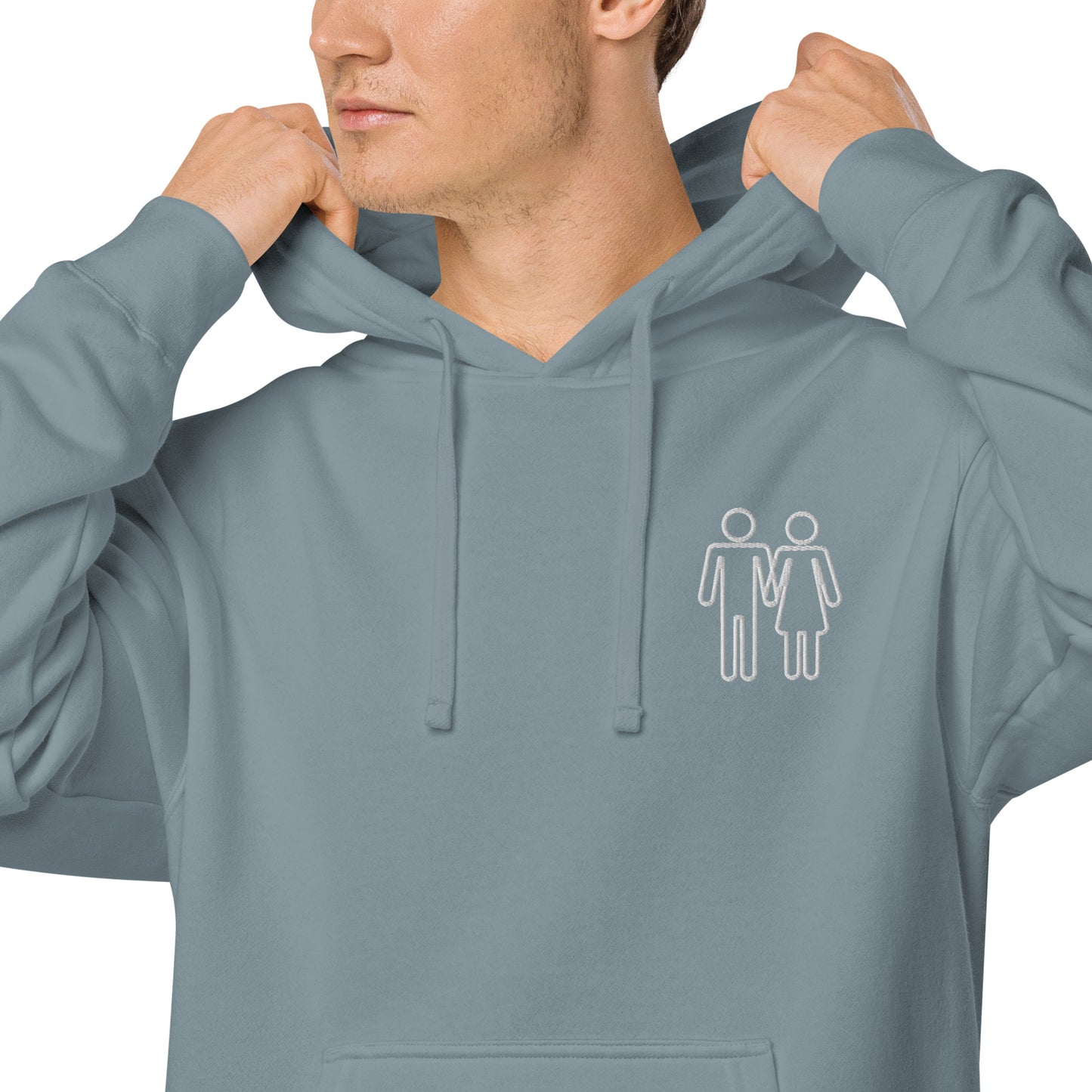 Unisex Man and Woman hoodie